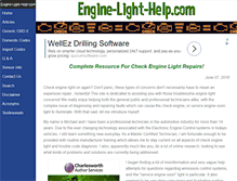 Tablet Screenshot of engine-light-help.com